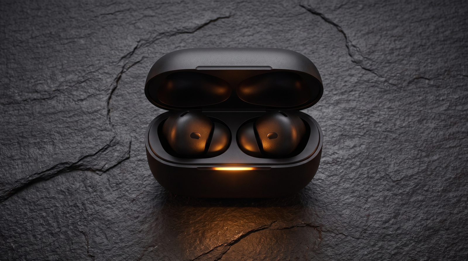 Cyrano charging case open